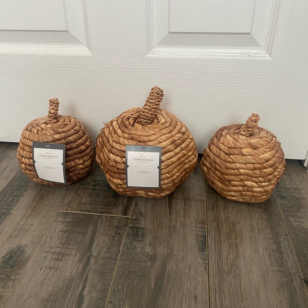 Threshold Woven Pumpkin Bundle - Picture 2 of 6